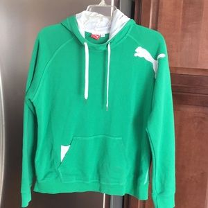 Sport lifestyle hoodie green